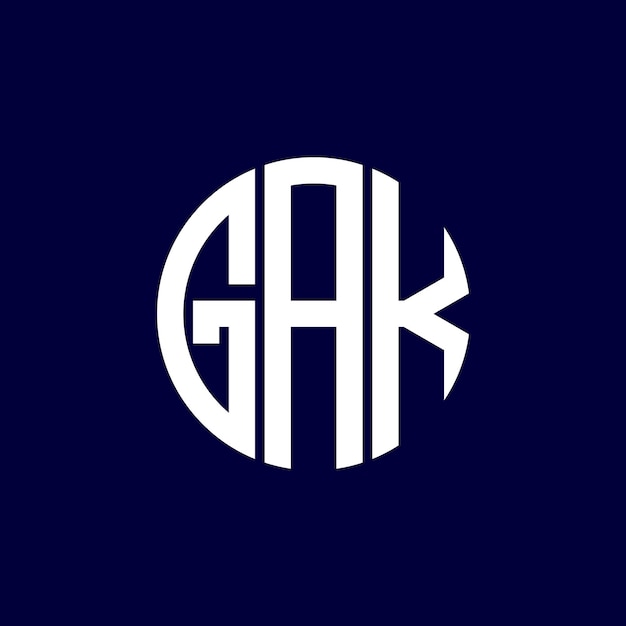 Logo con diseño de círculo