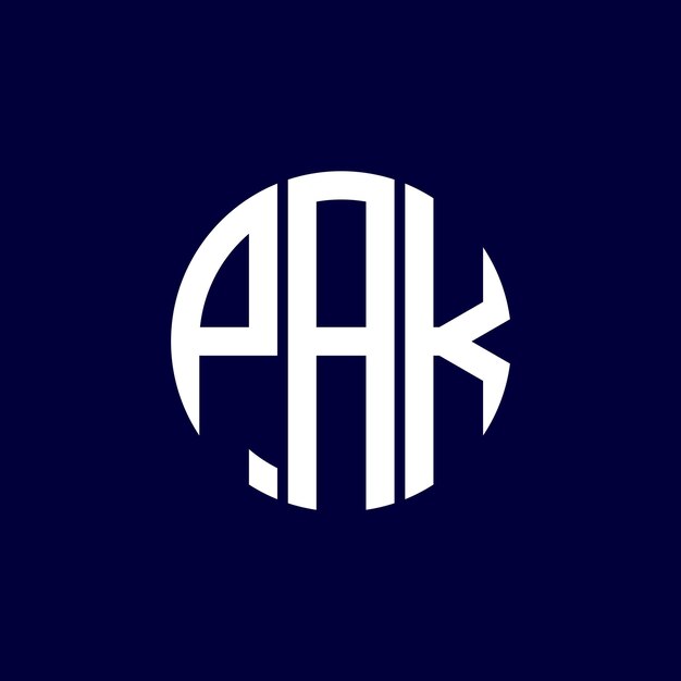 Logo con diseño de círculo