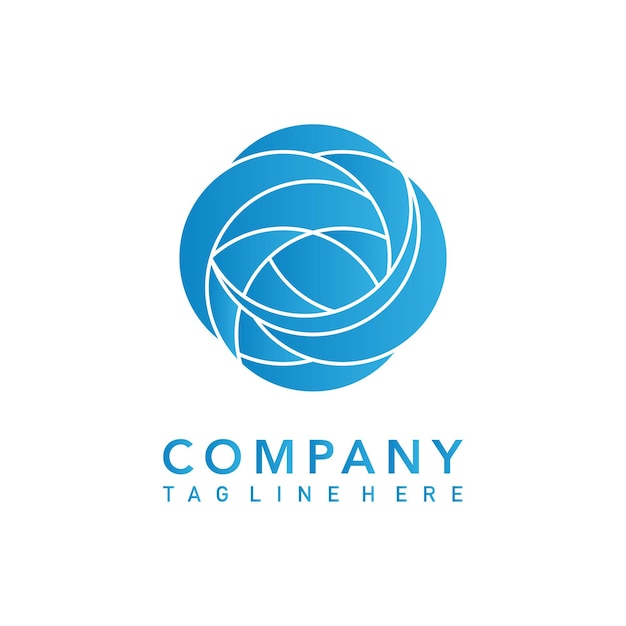 Logo con diseño de empresa