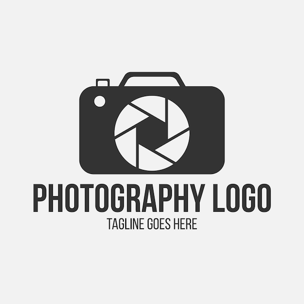 Logo con diseño fotográfico