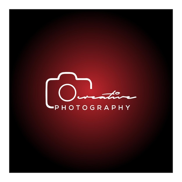 Logo con diseño fotográfico