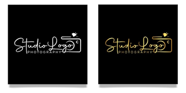Logo con diseño fotográfico