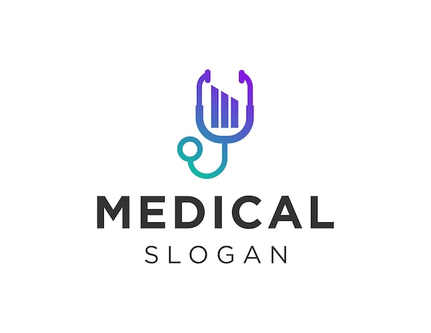 Logo con diseño médico