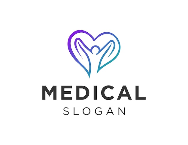 Logo con diseño médico