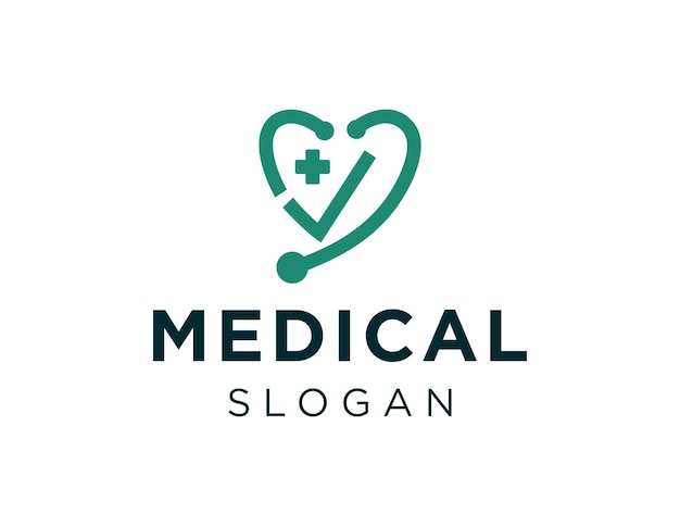 Logo con diseño médico