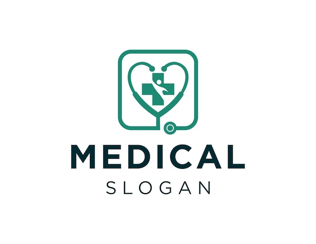 Logo con diseño médico