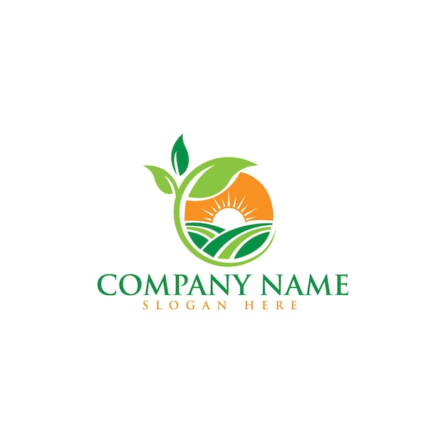 Logo con diseño natural