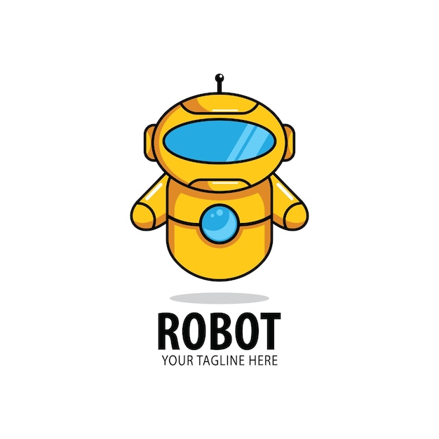 Logo con diseño de robot