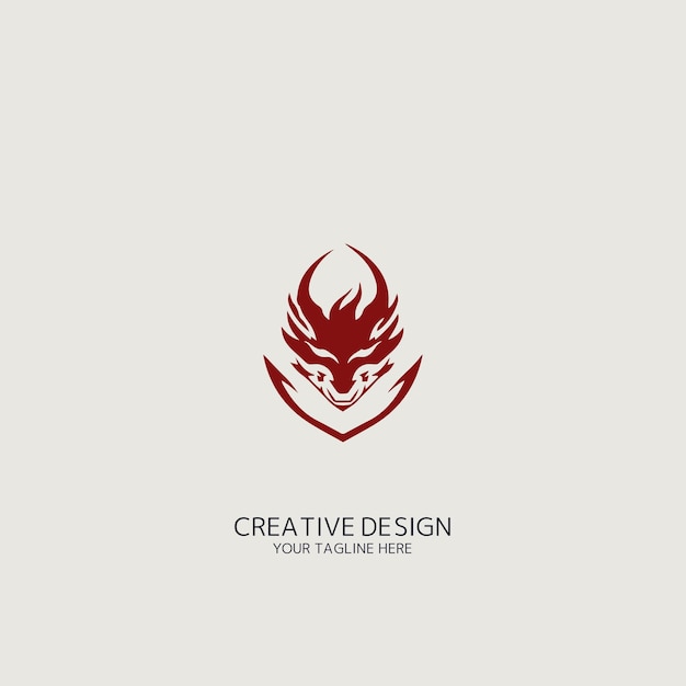 logo de dragon vector