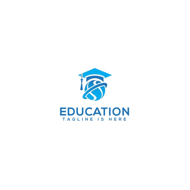 logo de educación con globo