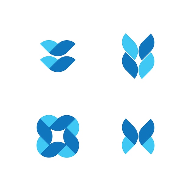 logo elementos vector diferente