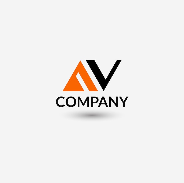 Vector un logo para una empresa de av.