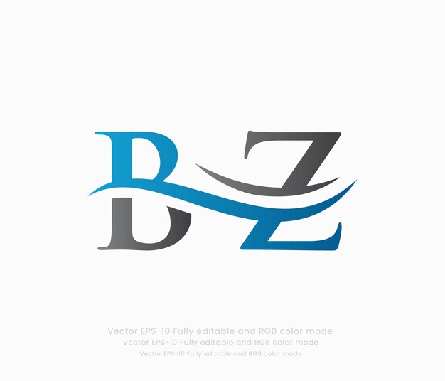 Un logo para una empresa bz