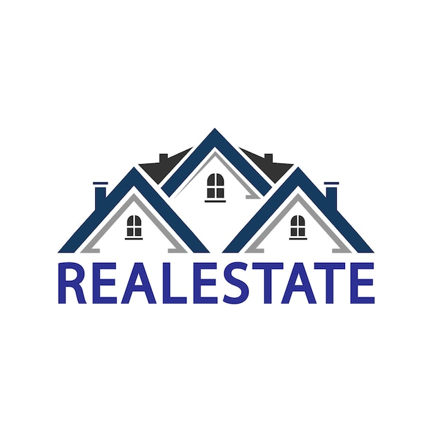 Un logo para una empresa inmobiliaria