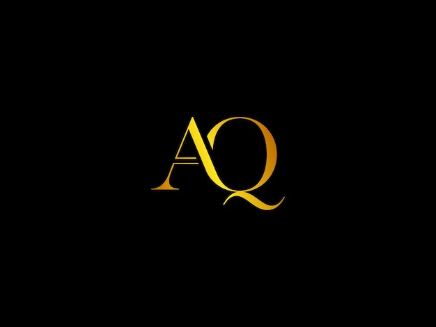Un logo para una empresa llamada aq