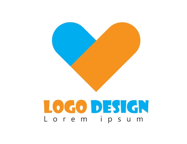 Un logo para una empresa llamada el corazón