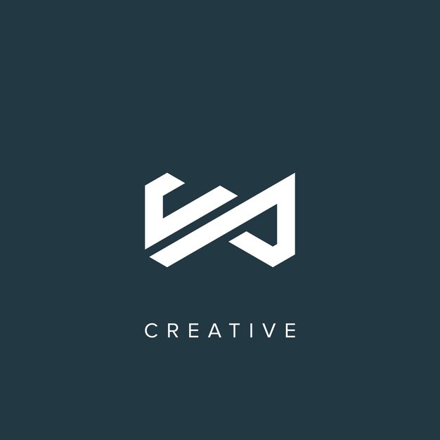 Logo para una empresa llamada va creative