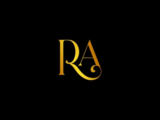 Un logo para una empresa llamada ra