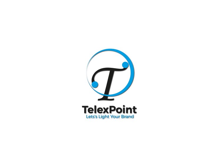 Logo para una empresa llamada telel point