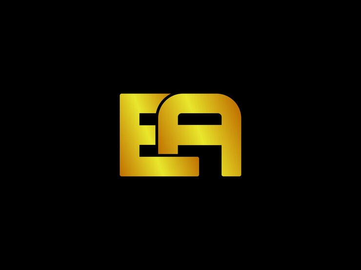 Vector un logo para un evento llamado ea