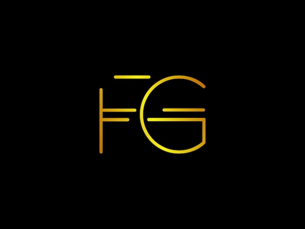 Un logo para fg por fg.