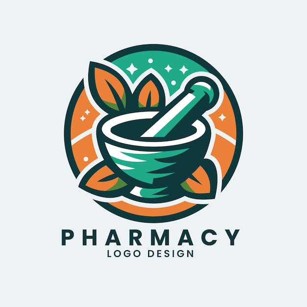 a logo for a pharmacy that says pharmacy