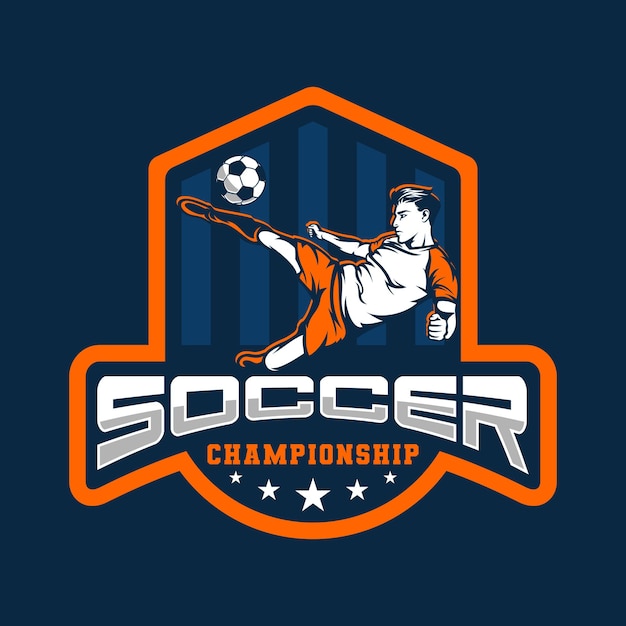 Vector logo de futbol