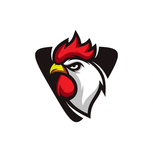 Vector logo de gallo