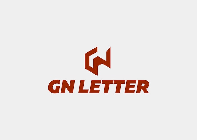 LOGO GN LETRA NOMBRE DE LA EMPRESA