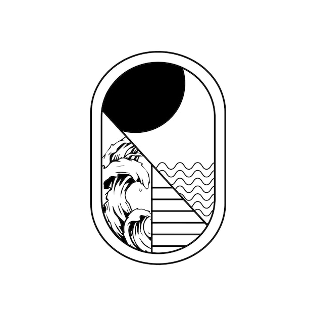 Logo Gram con minimalismo de estilo moderno.