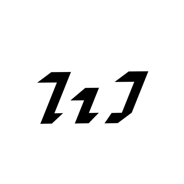 Logo gramo letra W moderno
