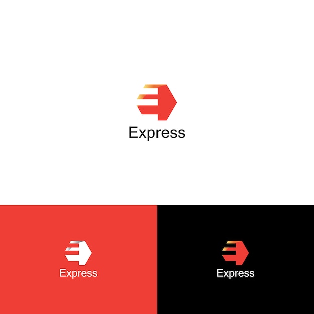 Logo de icono expreso