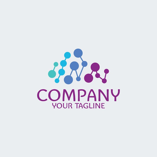 logo ilustración inteligencia, conocimiento, cerebro. diseño vectorial