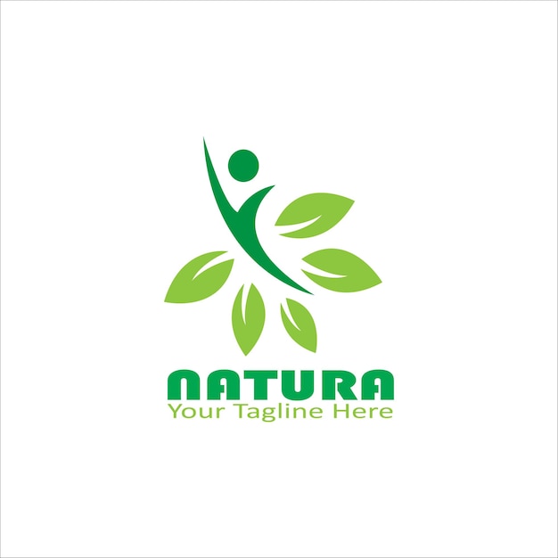 Logo ilustración natura diseño vector