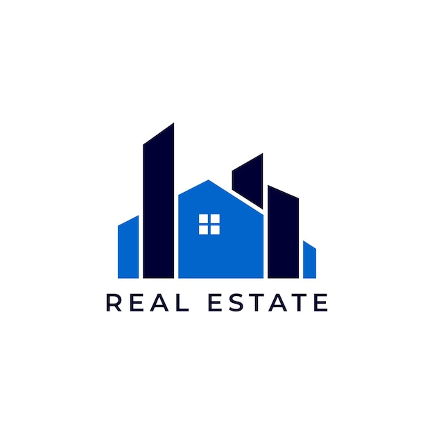 logo inmobiliaria plantilla de diseño