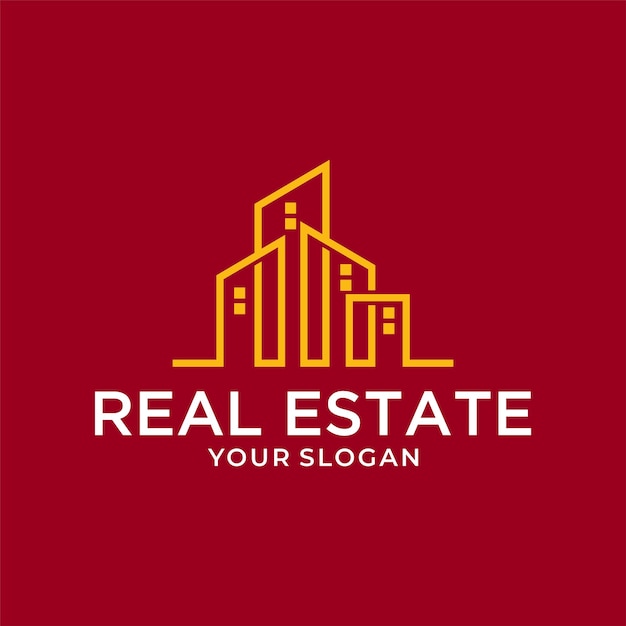 Vector logo inmobiliaria