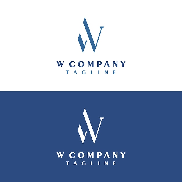 LOGO INMOBILIARIO PARA SU EMPRESA, CON 'W' INICIAL