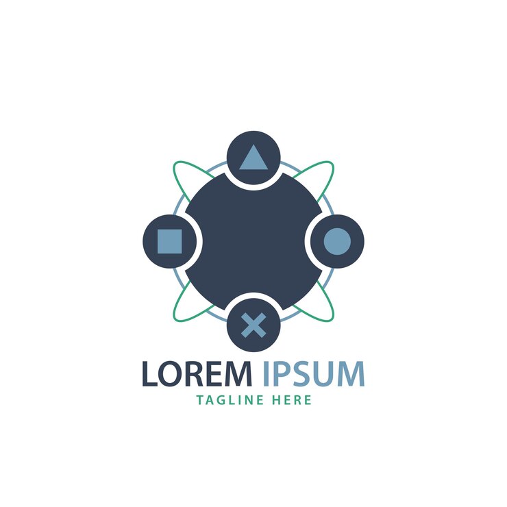LOGO de juego con un diseño único