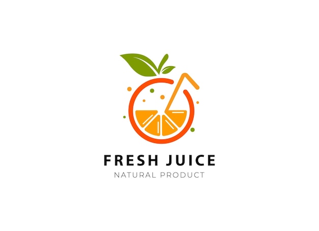 logo de jugo fresco