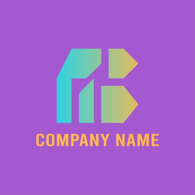 Logo letra A y B versión 3 Puede utilizar este logotipo para sus necesidades de marca