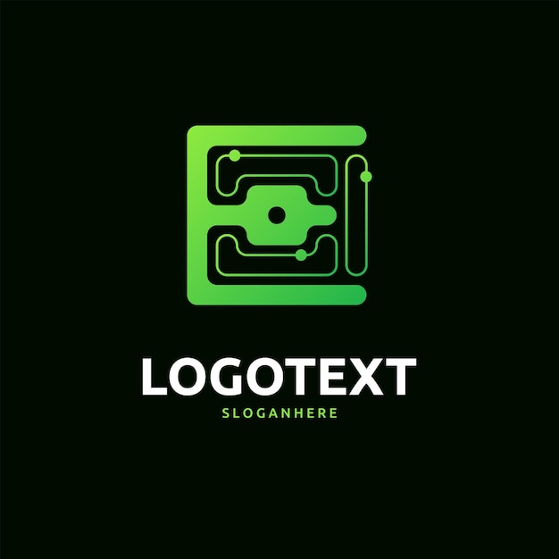 Logo de letra e