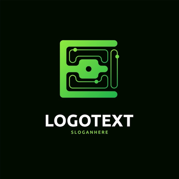 Vector logo de letra e