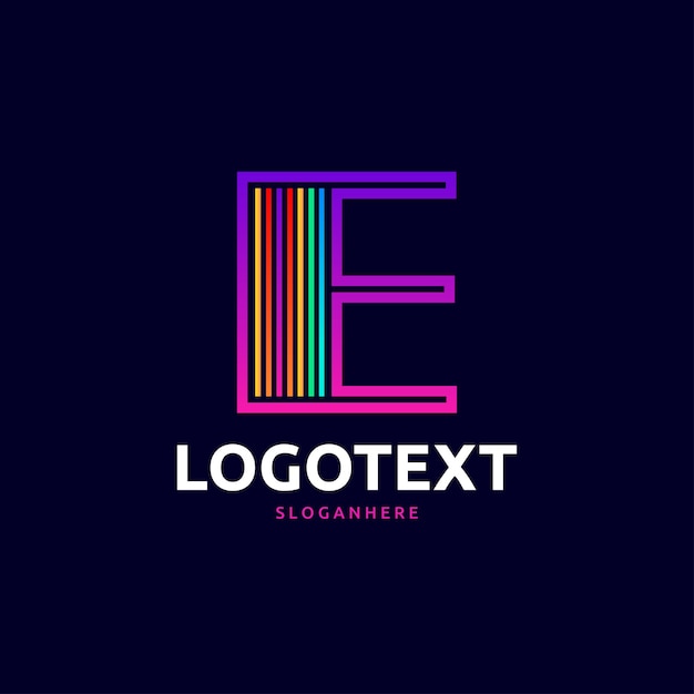 Logo de letra e