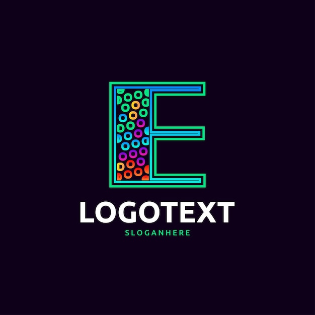 Logo de letra e