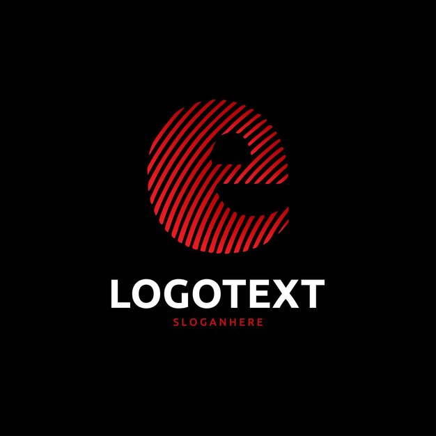 Logo de letra e