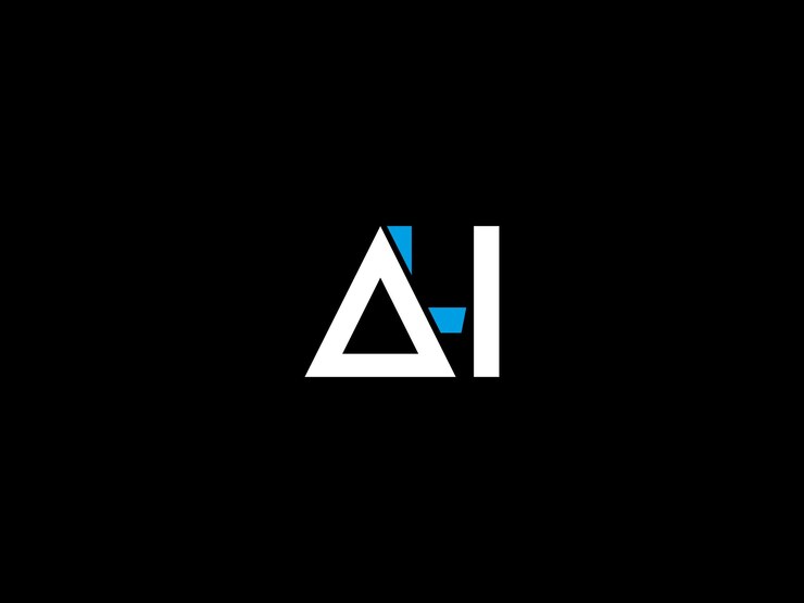 Vector un logo con la letra h en él