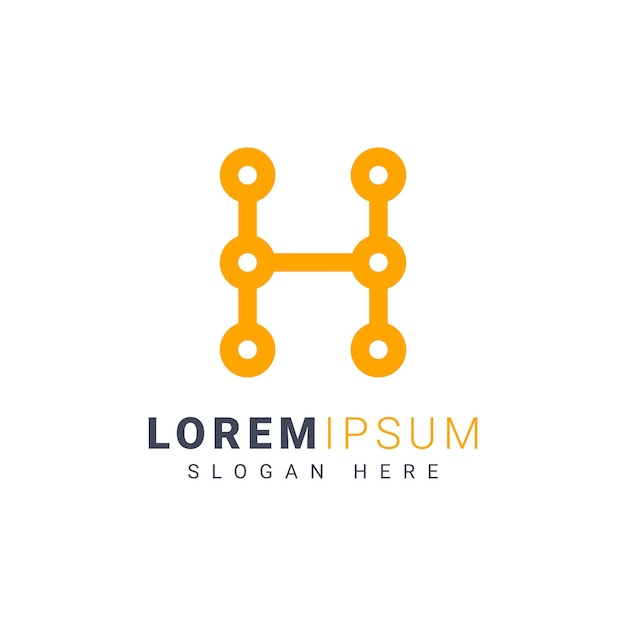 Logo de la letra h