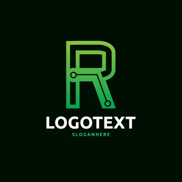 Logo de letra r