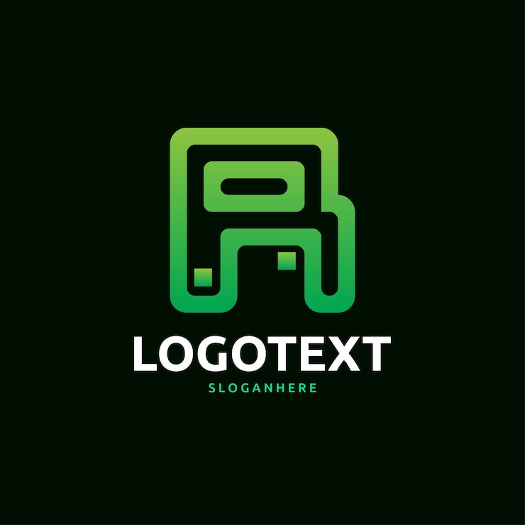 Vector logo de letra r