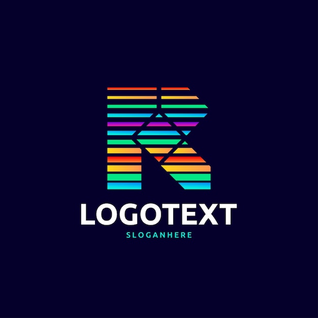 Logo de letra r